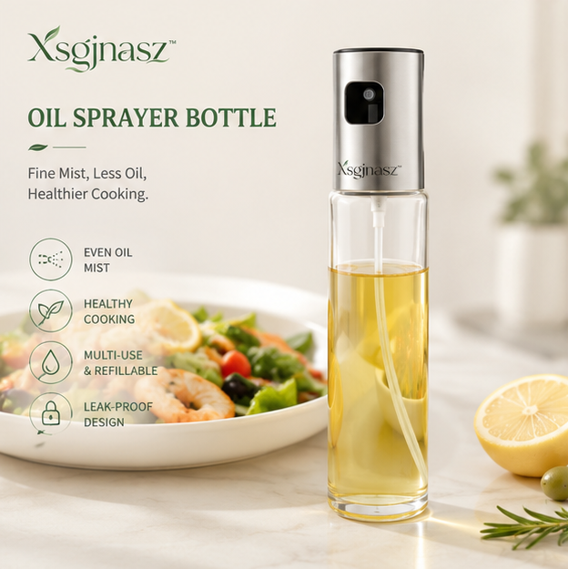 Xsgjnasz™ Oil Sprayer Bottle for Cooking, Air Fryer & BBQ